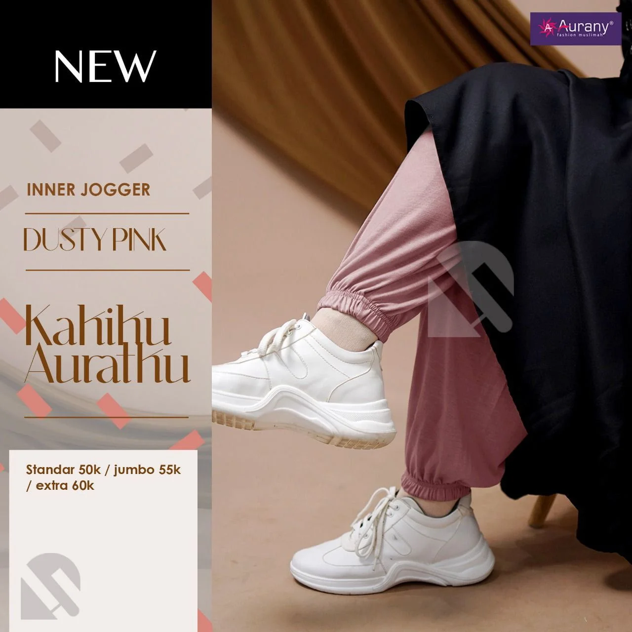 Celana Inner Jogger Aurany - Gambar 5