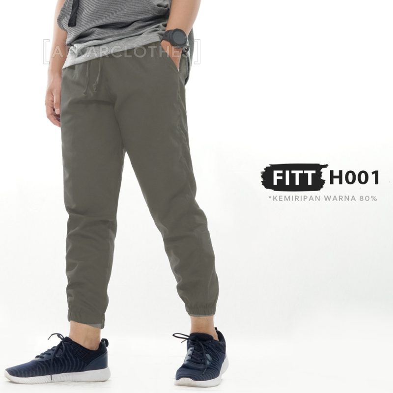 celana jogger afkar fitt h001 a