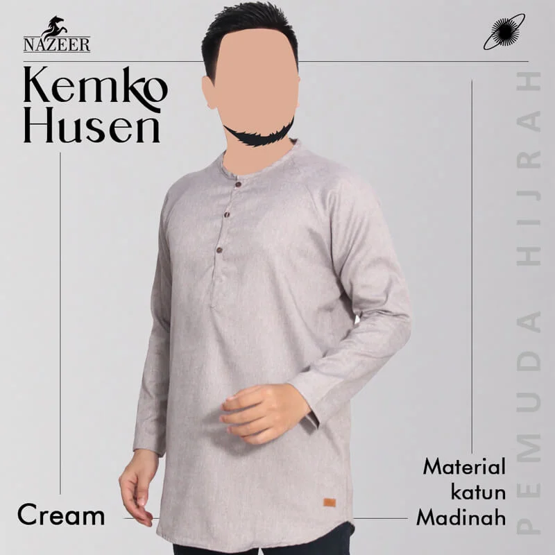 kemeja-koko-lengan-panjang-nazeer-husen-cream